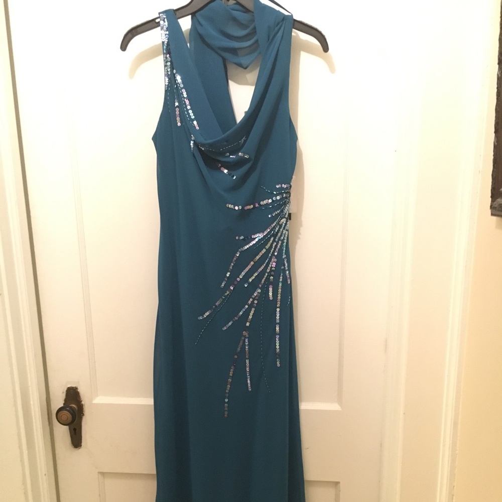 Formal Dress with matching wrap